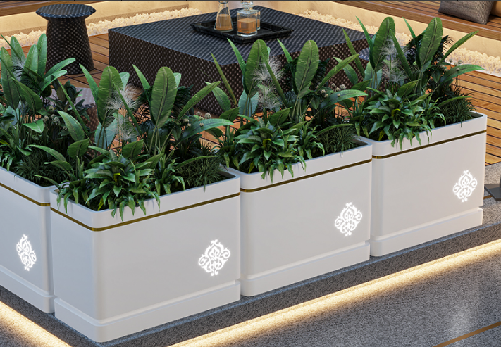 园林景观花箱06